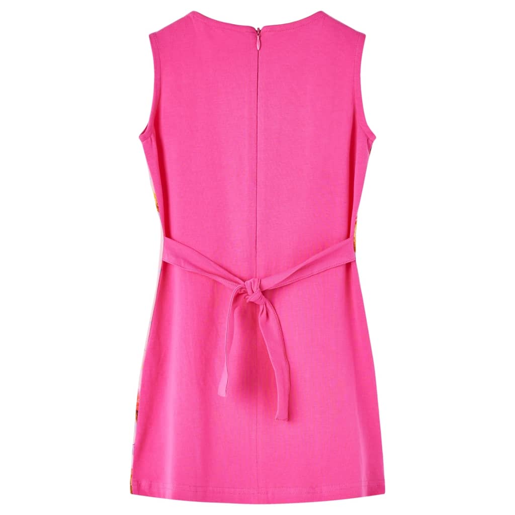 VidaXL Robe enfant 128 rose vif