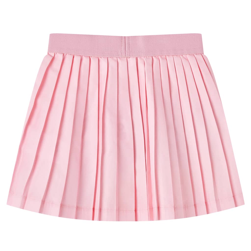 VidaXL Jupe enfant plissée 104 rose clair
