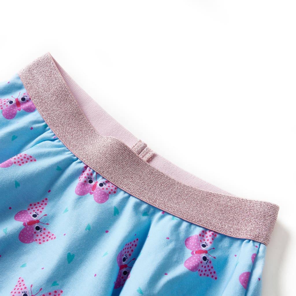 VidaXL Jupe enfant 128 bleu