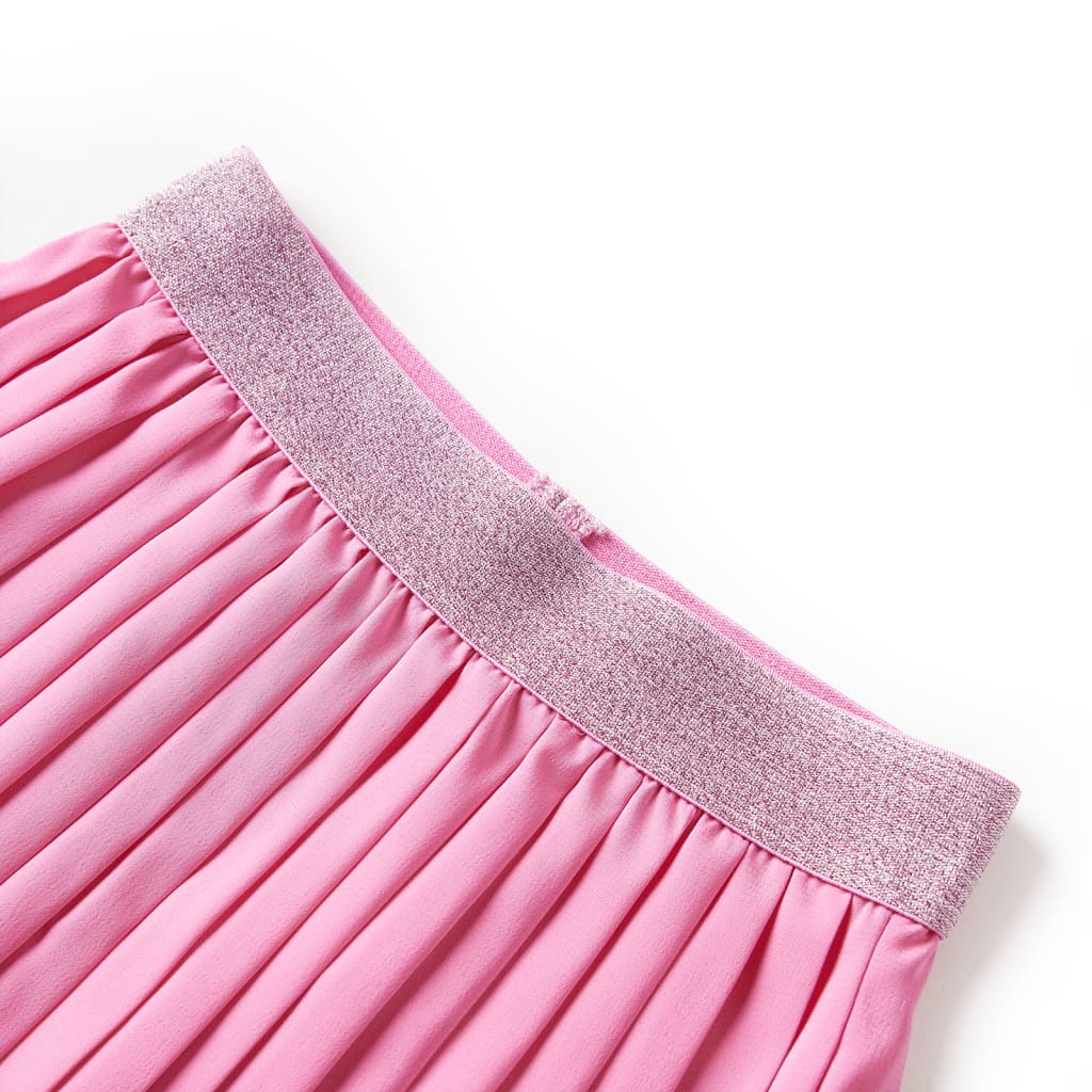 VidaXL Jupe plissée enfant 104 rose