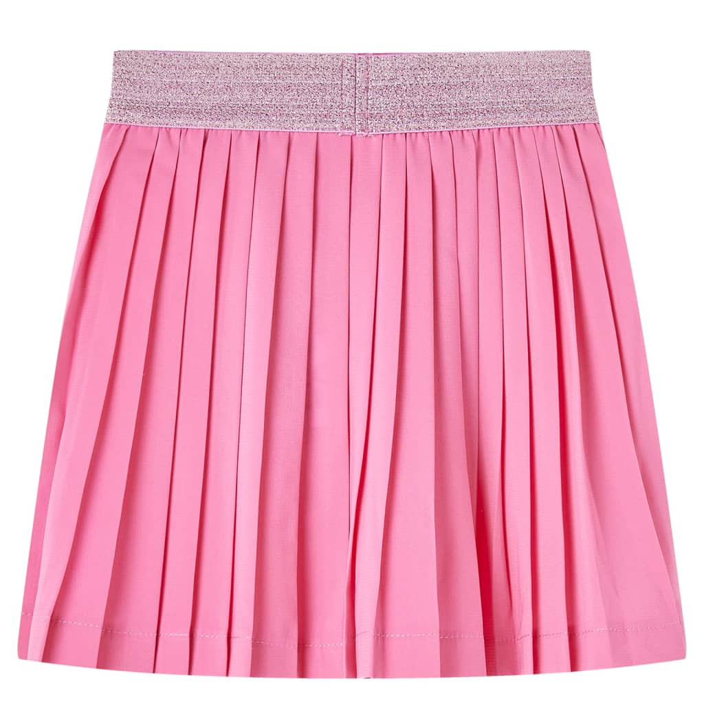 VidaXL Jupe plissée enfant 116 rose