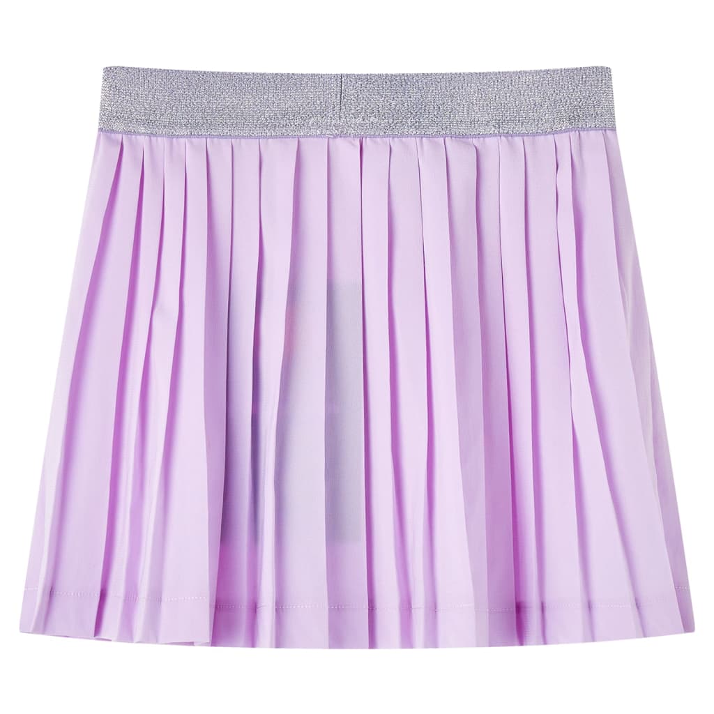 VidaXL Jupe enfant plissée 104 lilas