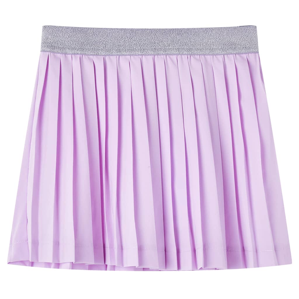 VidaXL Jupe plissée enfant 116 lilas