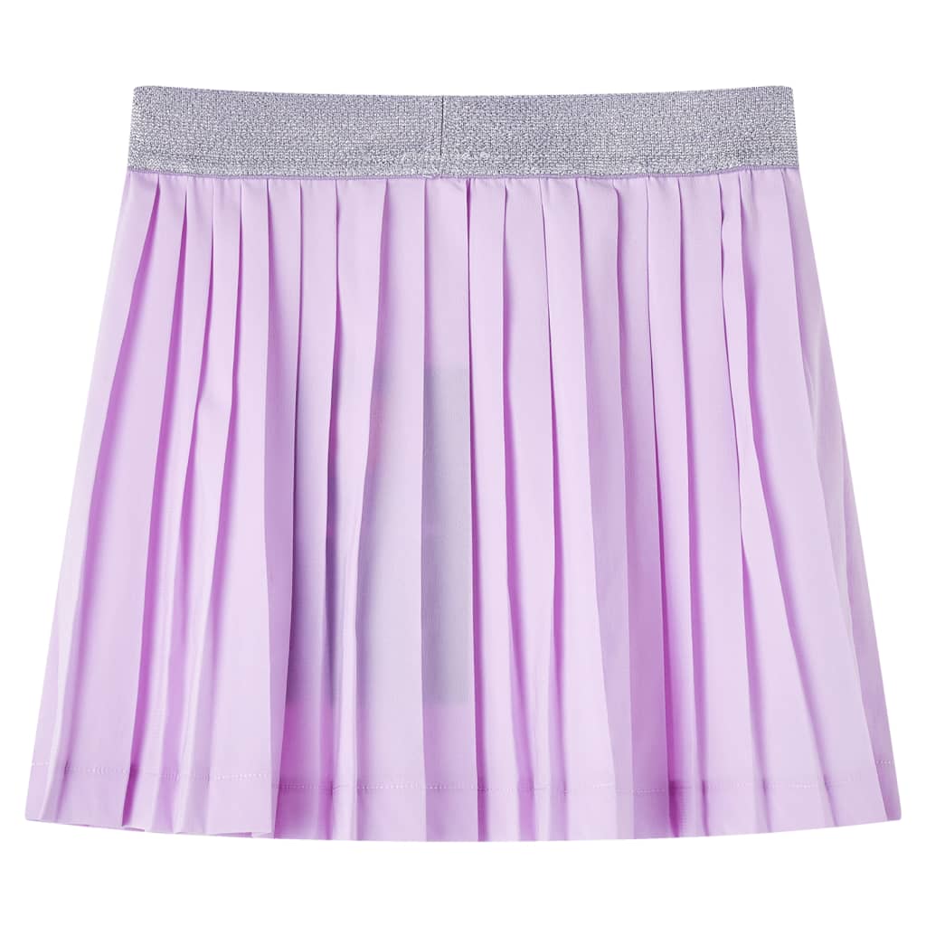 VidaXL Jupe plissée enfant 116 lilas