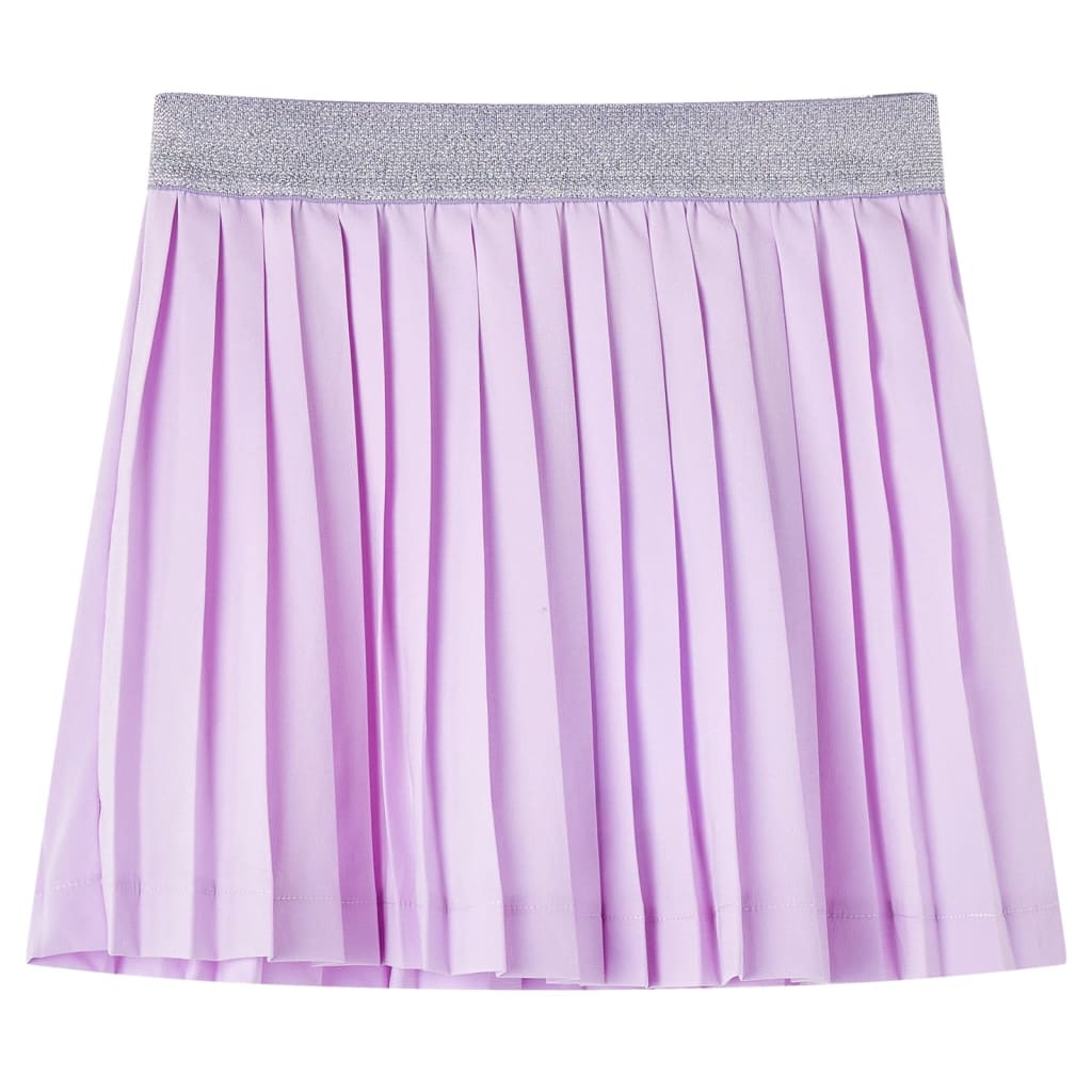 VidaXL Jupe enfant plissée 140 lilas