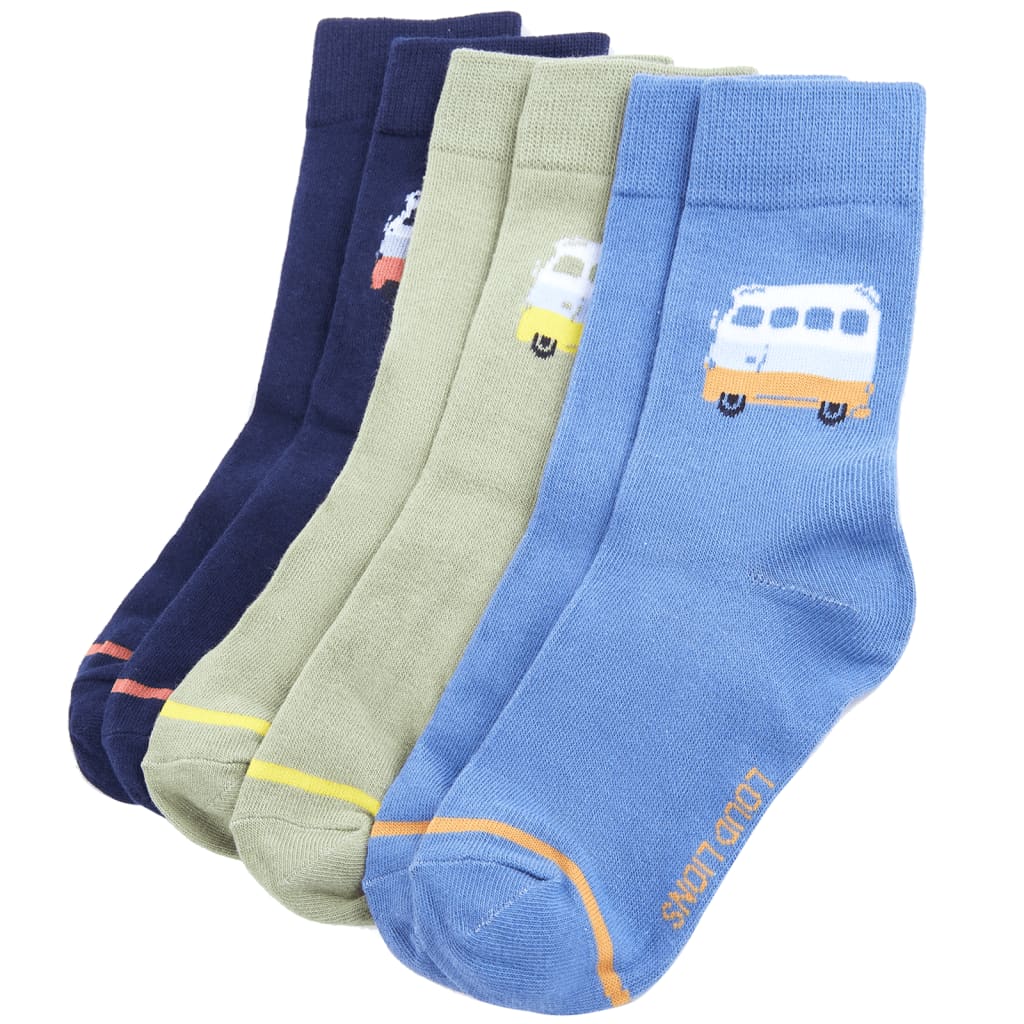 VidaXL Chaussettes pour enfants 5 paires EU 23-26