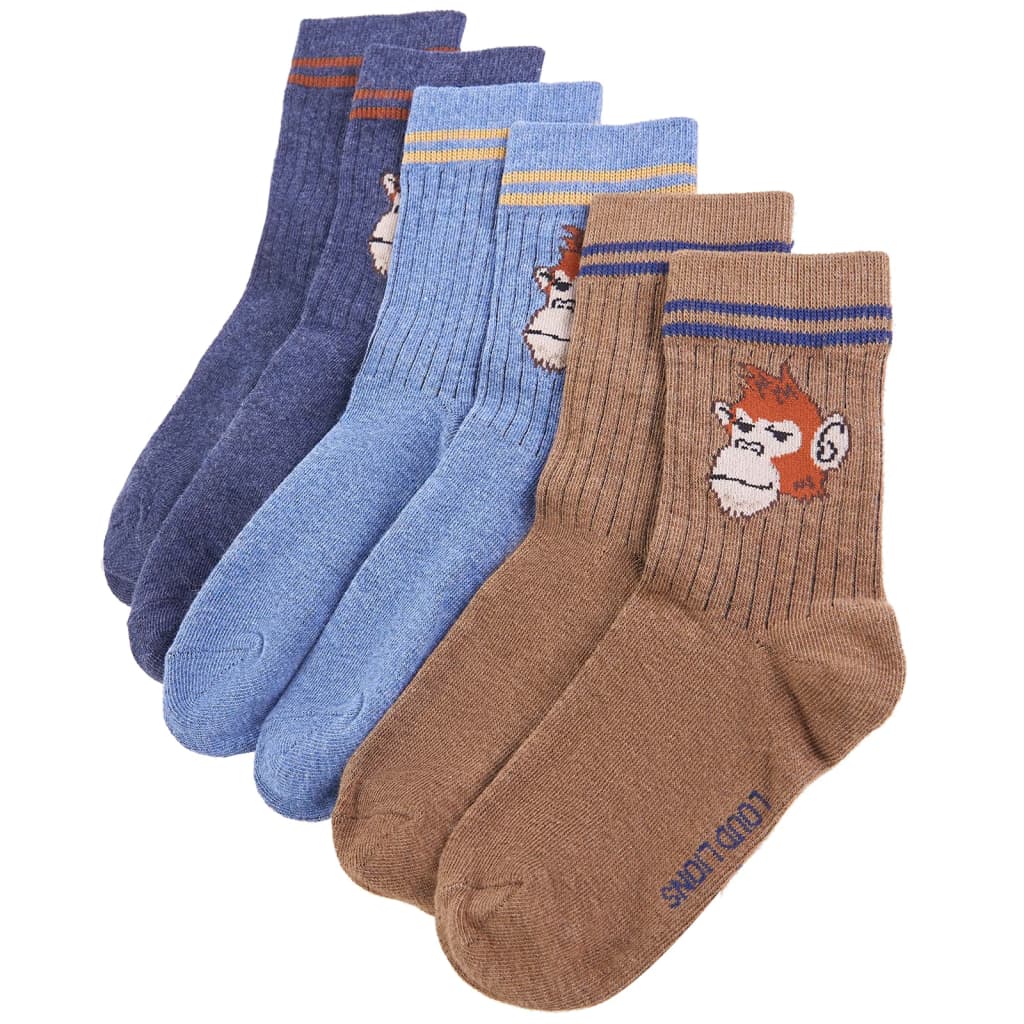 VidaXL Chaussettes pour enfants 5 paires EU 23-26