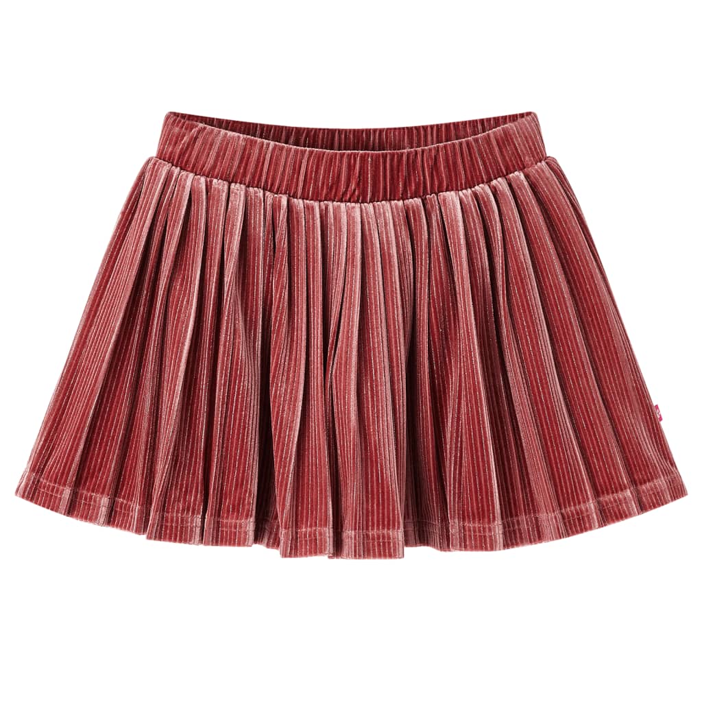 VidaXL Jupe enfant plissée 92 rose moyen