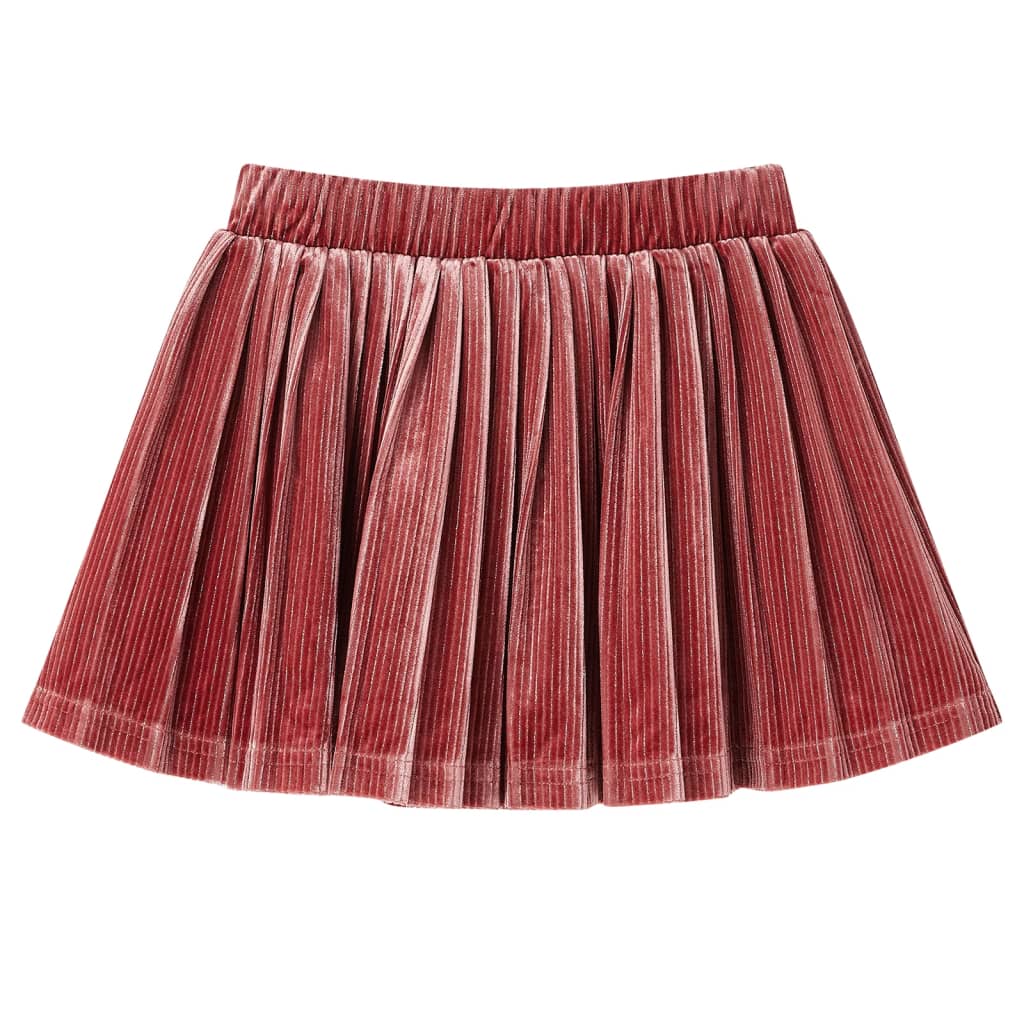 VidaXL Jupe enfant plissée 92 rose moyen