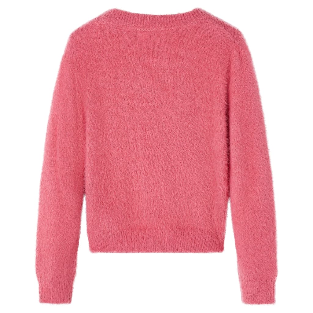 VidaXL Pull enfant tricoté 116 vieux rose