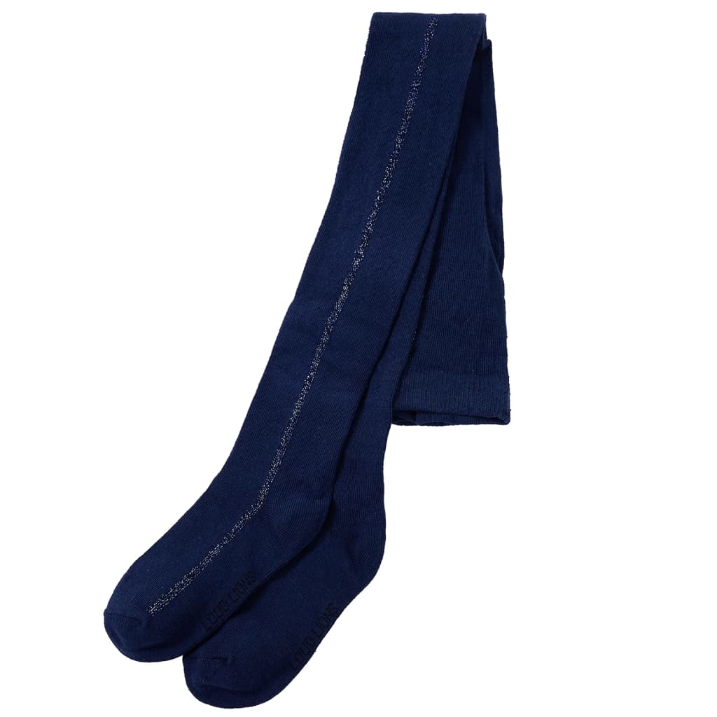 VidaXL Collants enfants 116 bleu marine