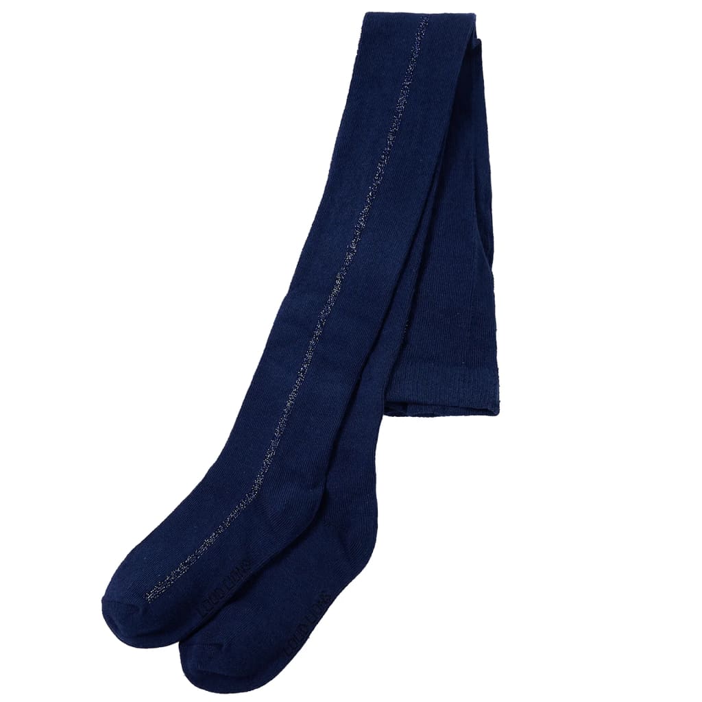 VidaXL Collants enfants 140 bleu marine