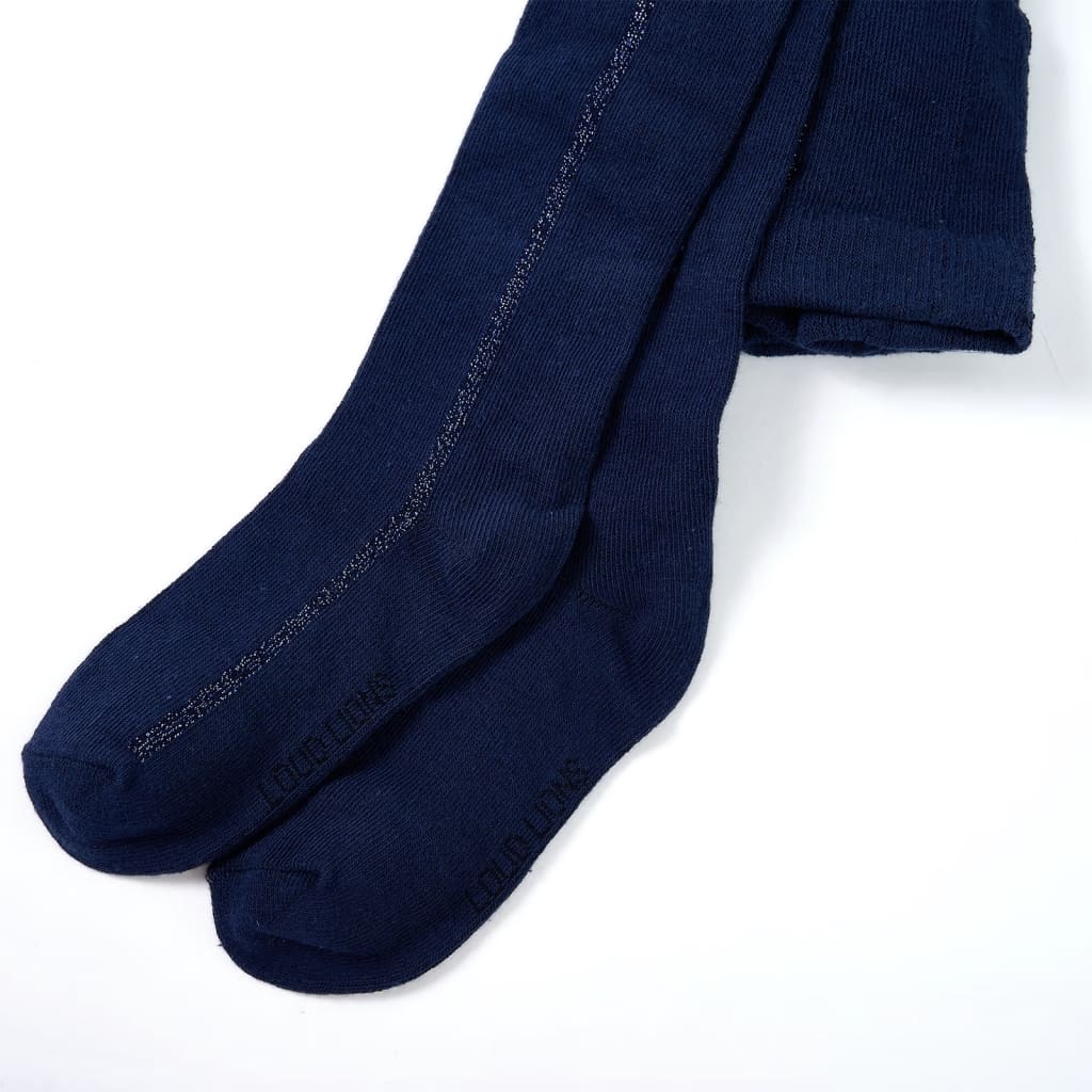 VidaXL Collants enfants 140 bleu marine