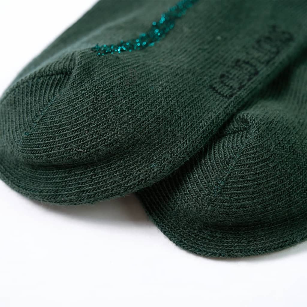 VidaXL Collants enfants 92 vert foncé