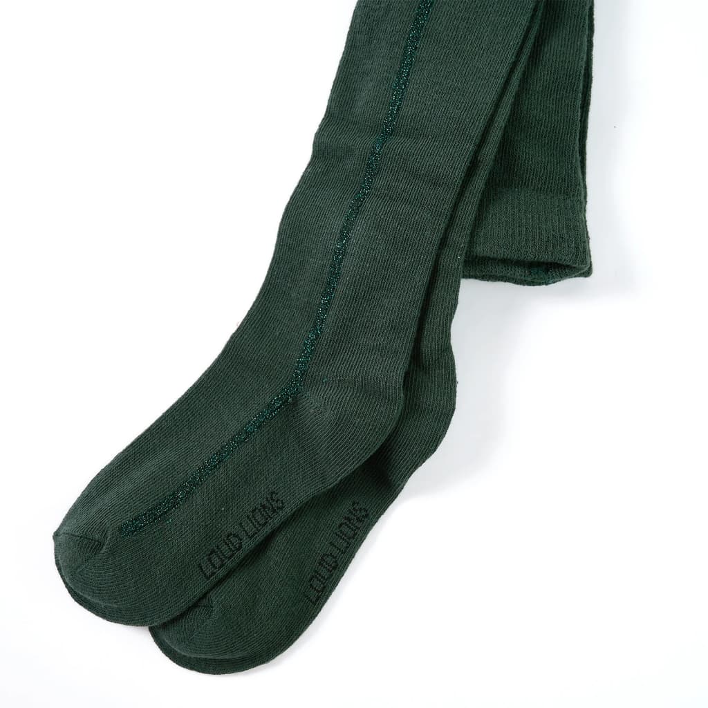 VidaXL Collants enfants 104 vert foncé