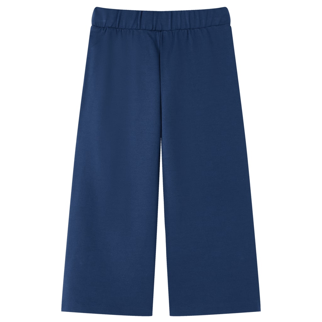 VidaXL Pantalon large enfant 104 bleu marine
