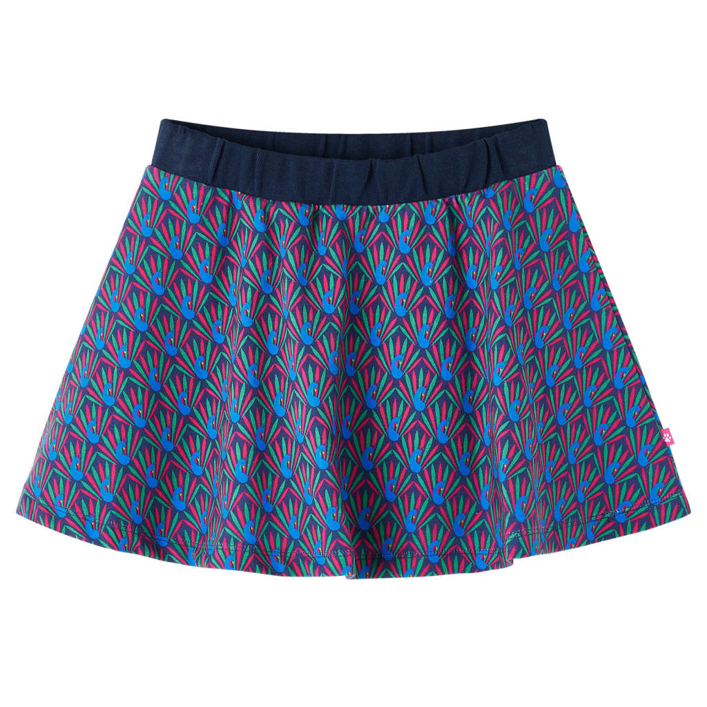 VidaXL Jupe enfant 128 bleu marine