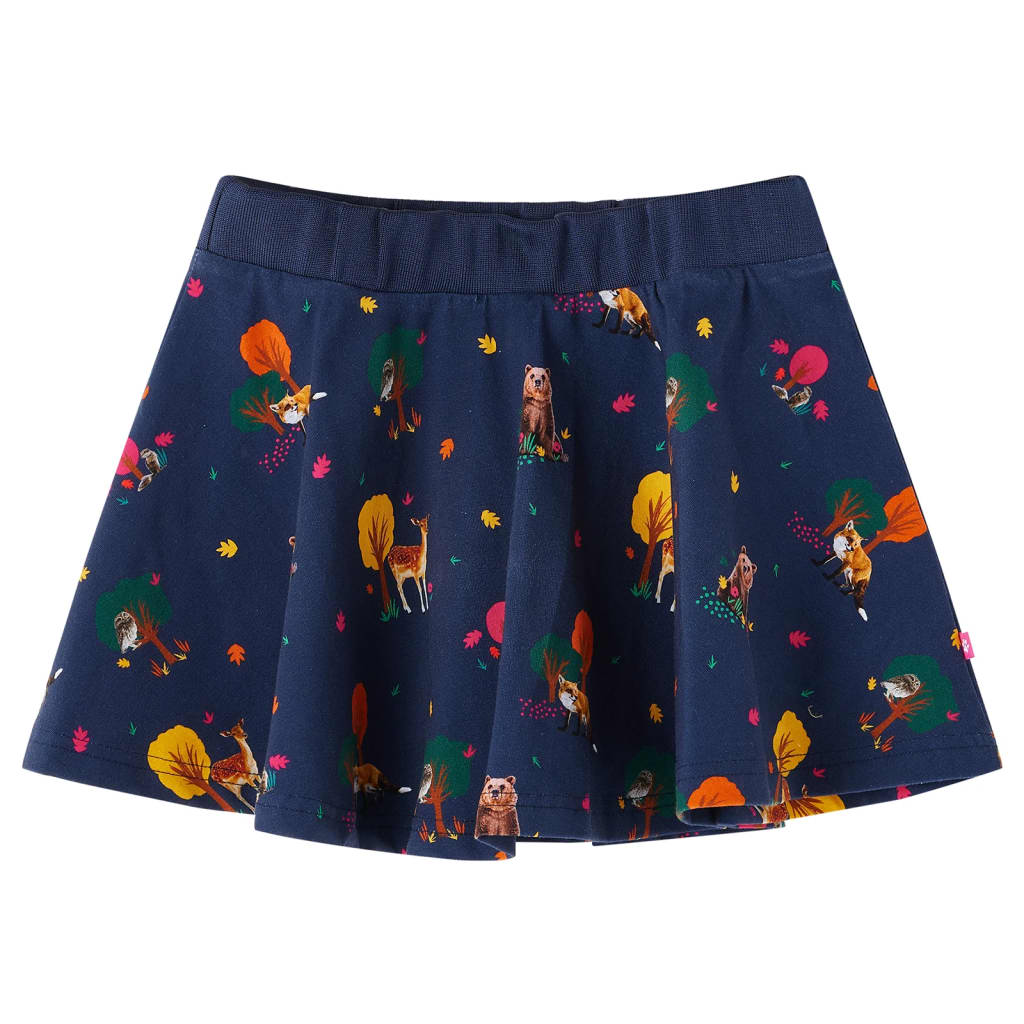VidaXL Jupe enfant 116 bleu marine