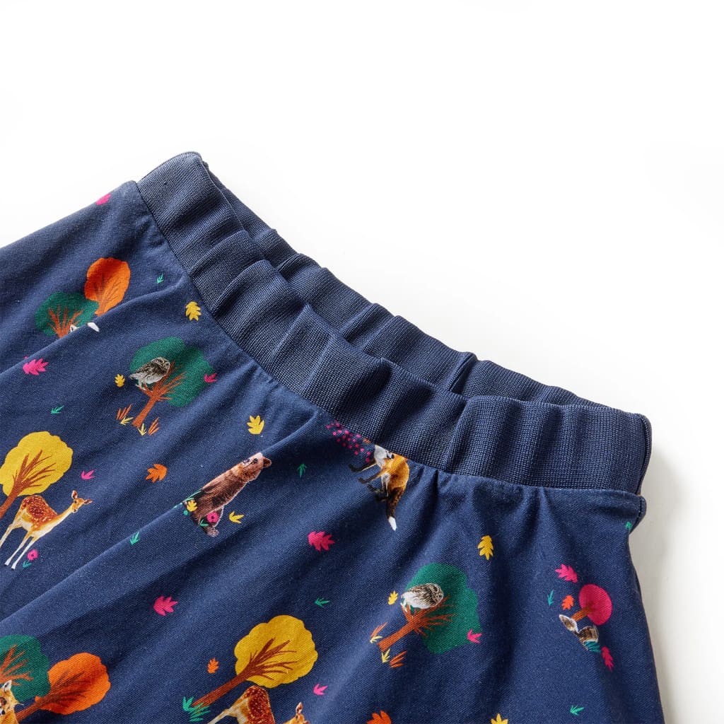 VidaXL Jupe enfant 116 bleu marine