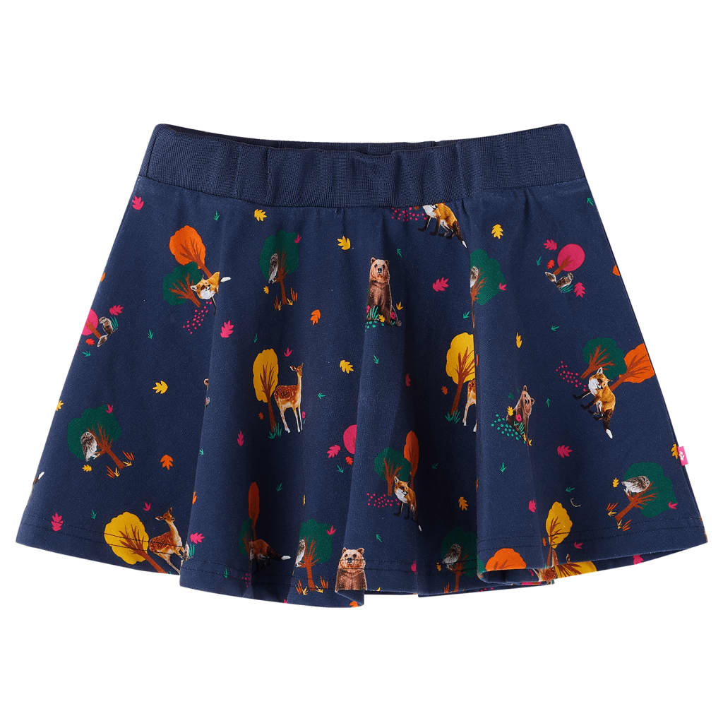VidaXL Jupe enfant 140 bleu marine