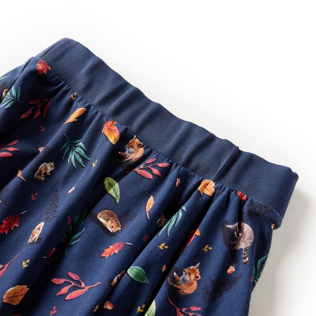 VidaXL Jupe enfant 104 bleu marine
