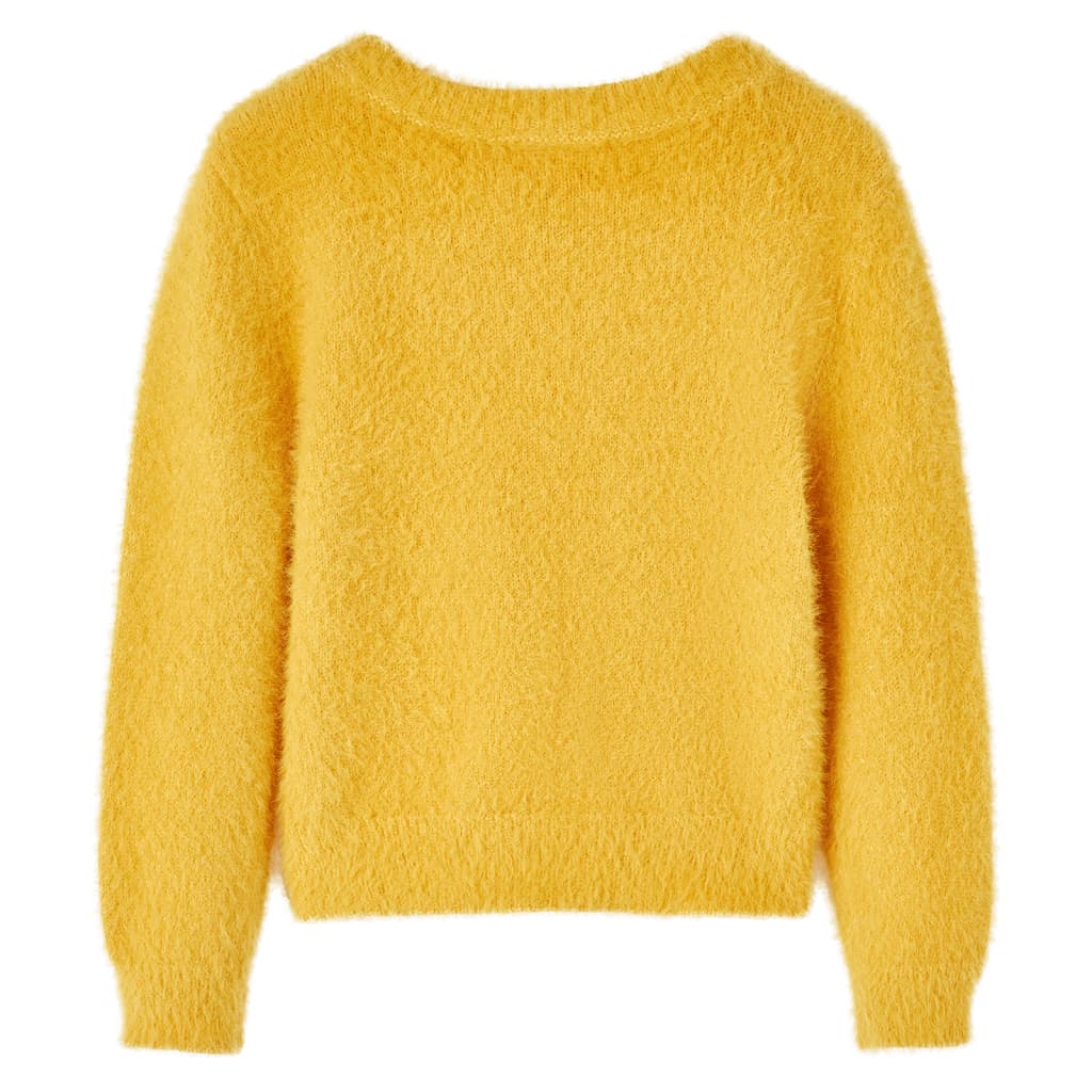 VidaXL Pull enfant tricoté 104 ocre