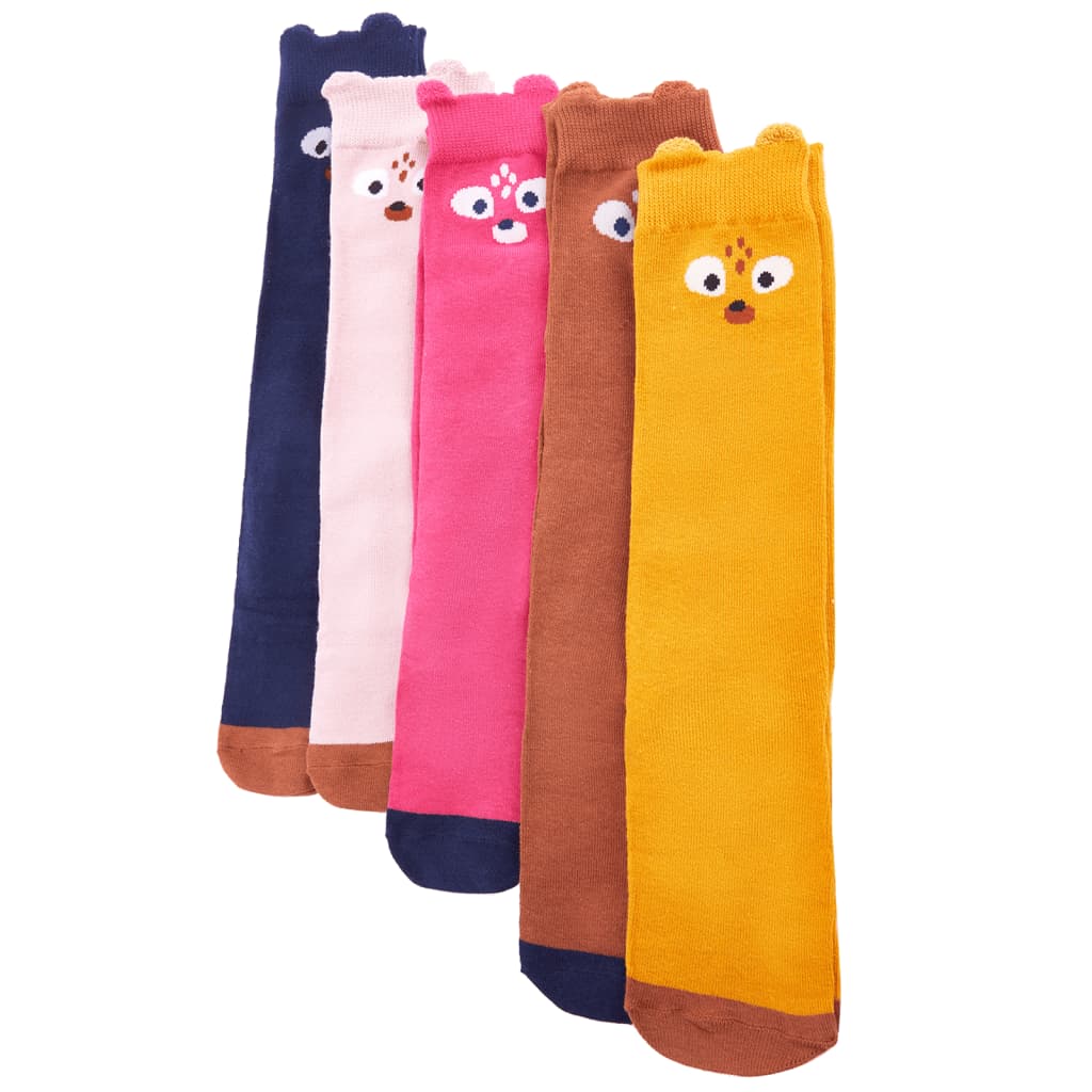 VidaXL Chaussettes pour enfants 5 paires EU 23-26