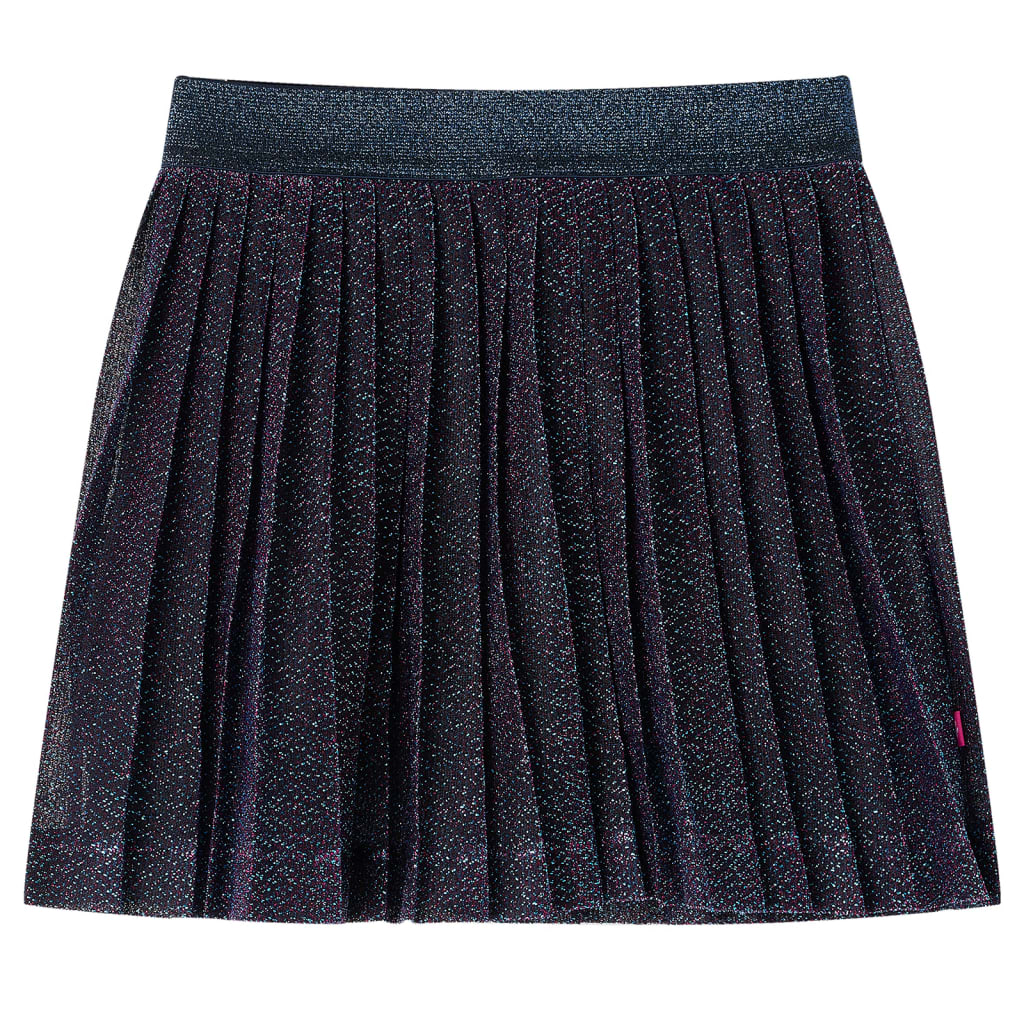 VidaXL jupe enfant à paillettes 104 bleu marine