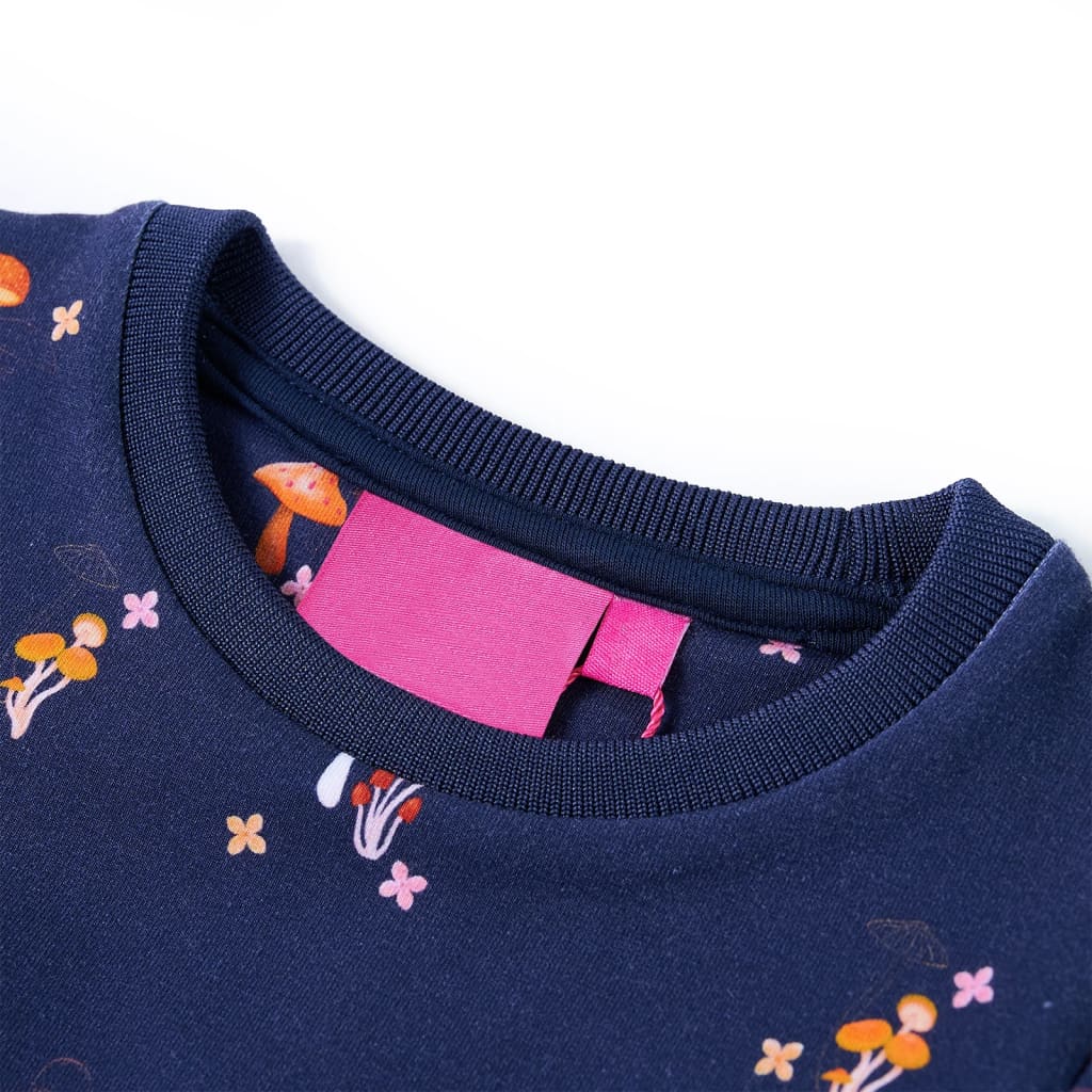 VidaXL Robe enfant 116 bleu marine