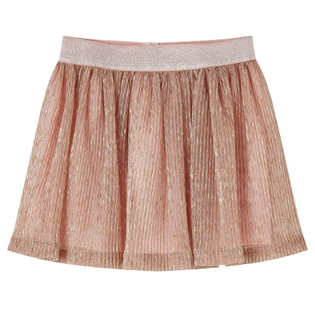 VidaXL Jupe enfant à paillettes 104 rose tendre