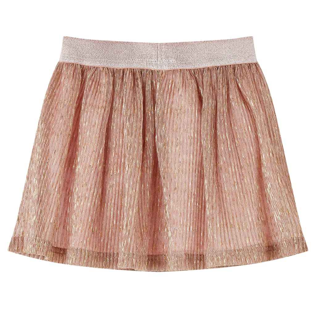 VidaXL Jupe enfant à paillettes 104 rose tendre