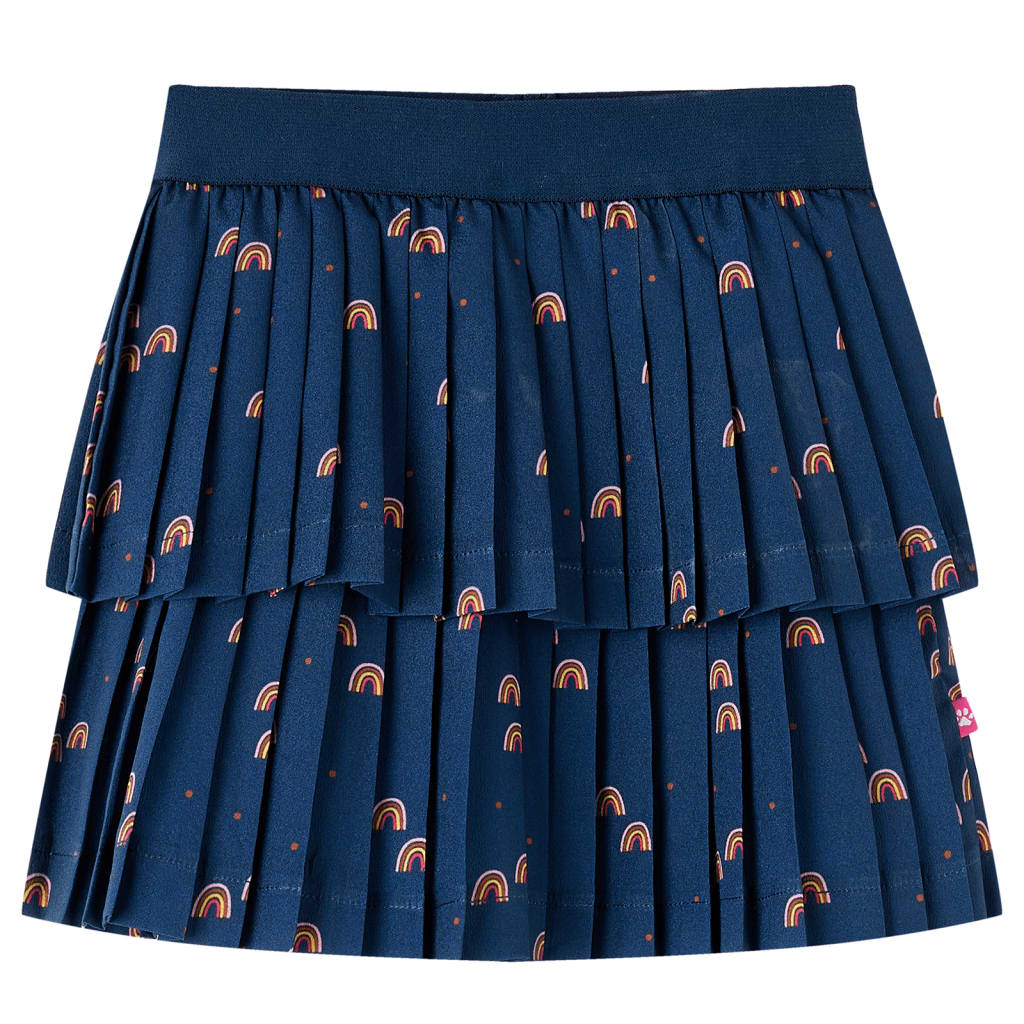 VidaXL Jupe enfant 92 bleu marine