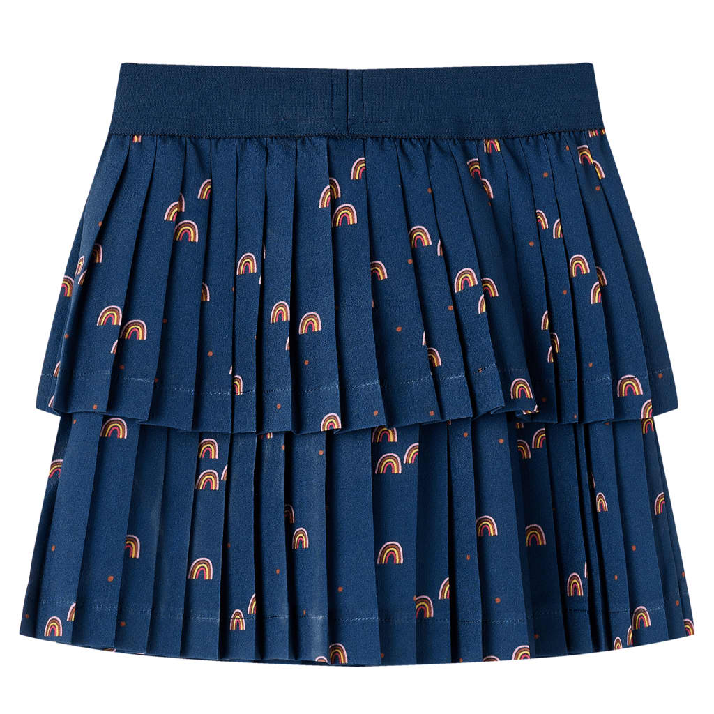 VidaXL Jupe enfant 116 bleu marine
