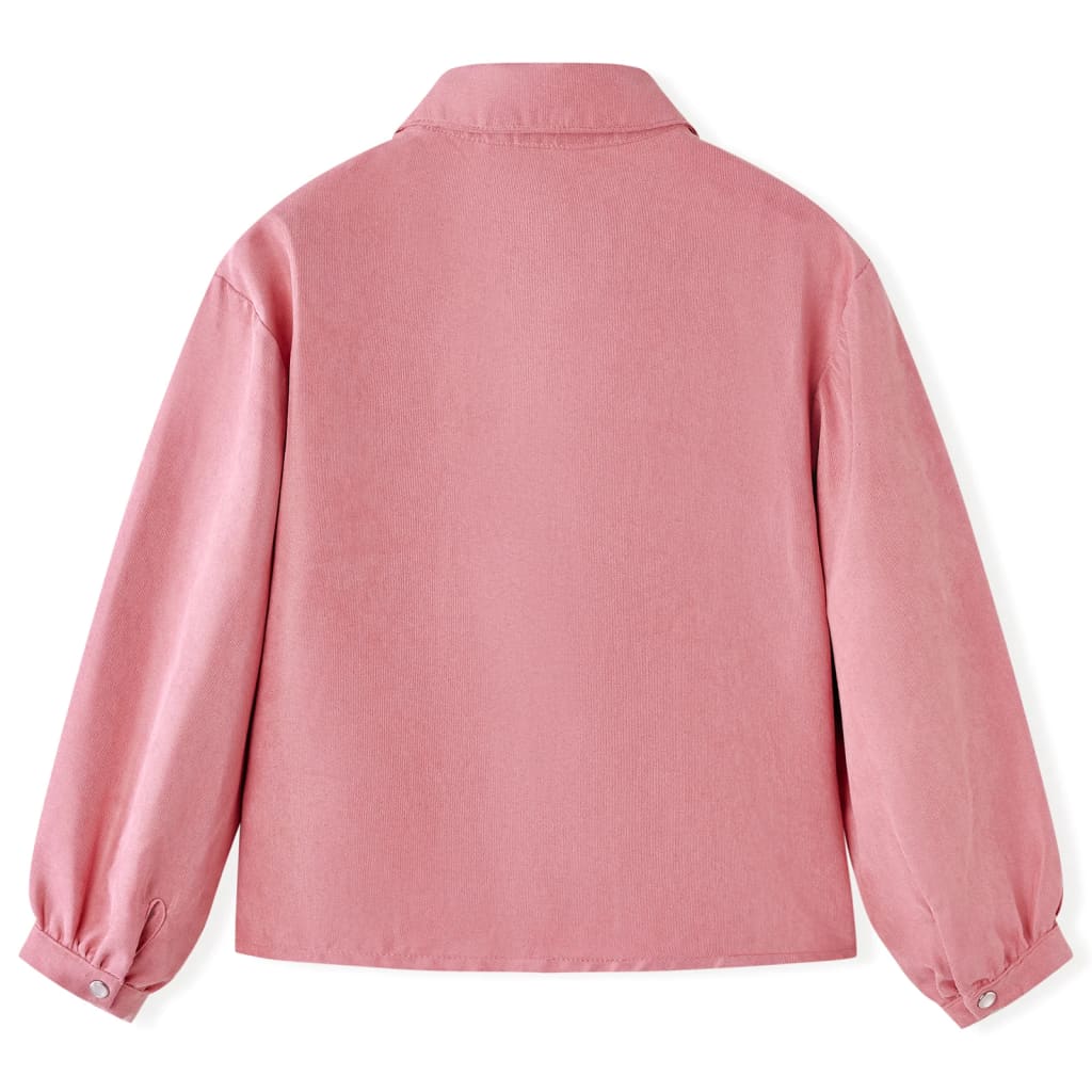 VidaXL Chemisier enfant à manches lanterne 104 vieux rose