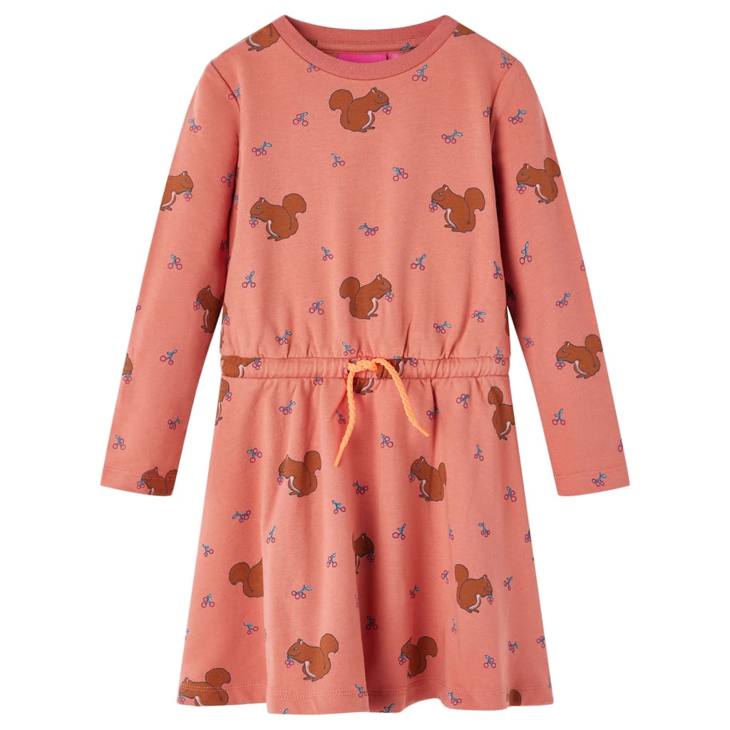 VidaXL Robe enfant 140 vieux rose