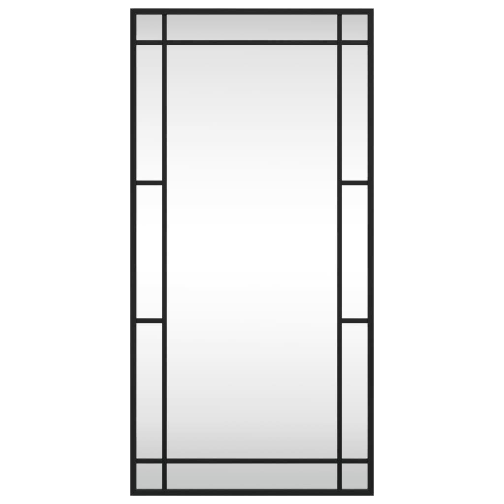 Vidaxx miroir mural rectangulaire 40x80 cm fer noir