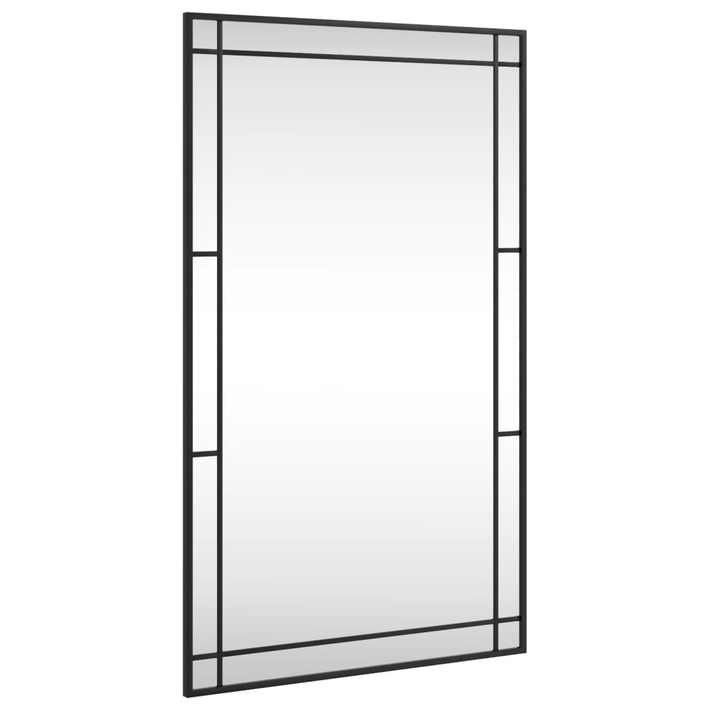 Vidaxx miroir mural rectangulaire 60x100 cm fer noir
