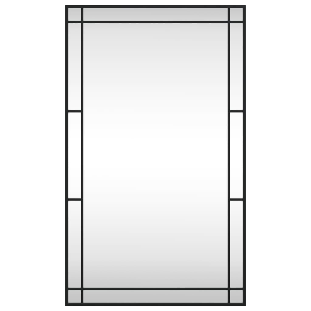 Vidaxx miroir mural rectangulaire 60x100 cm fer noir