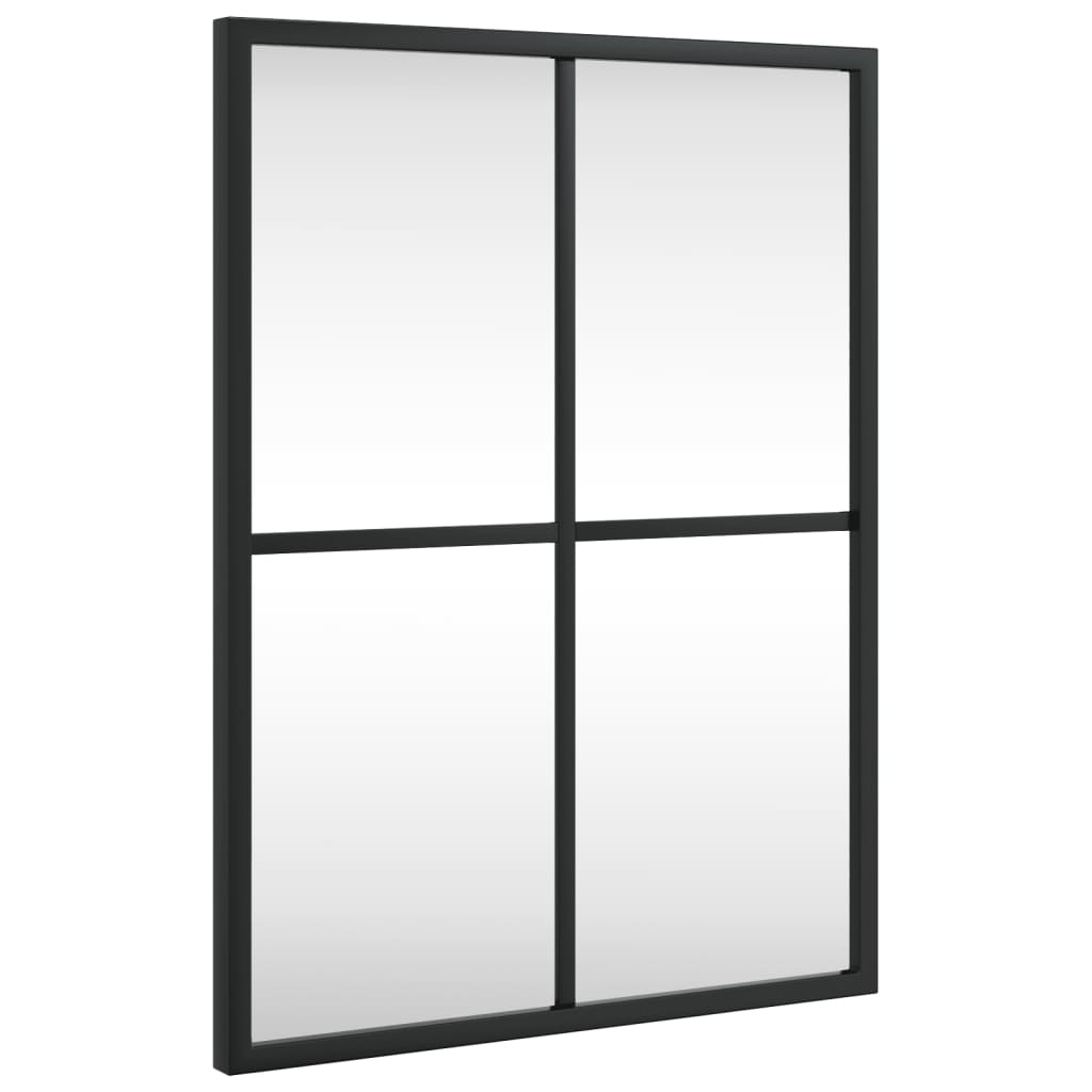 Vidaxx miroir mural rectangulaire 30x40 cm fer noir