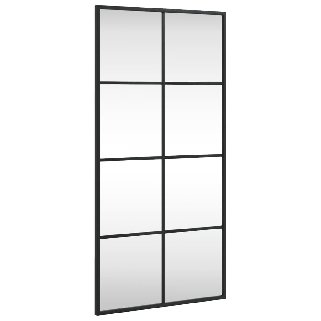 Vidaxx miroir mural rectangulaire 40x80 cm fer noir