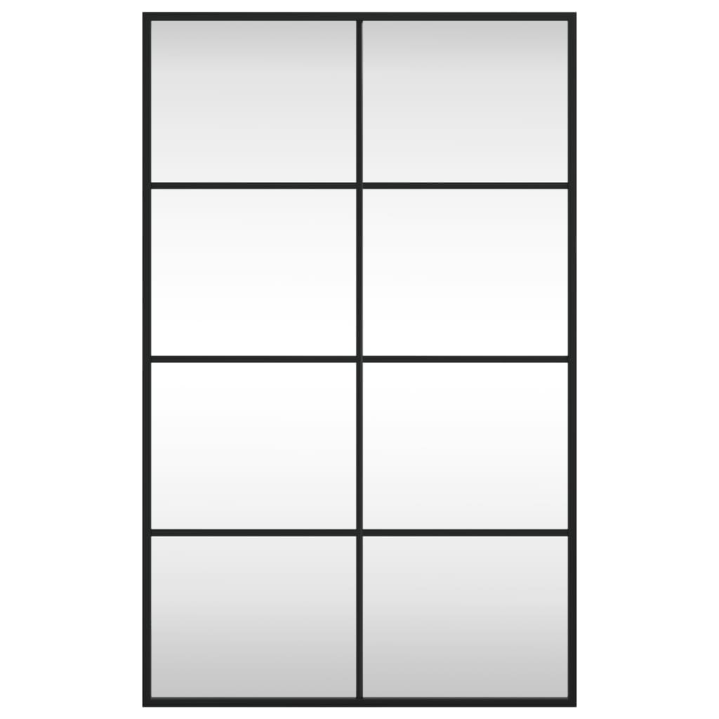 Vidaxx miroir mural rectangulaire 50x80 cm fer noir