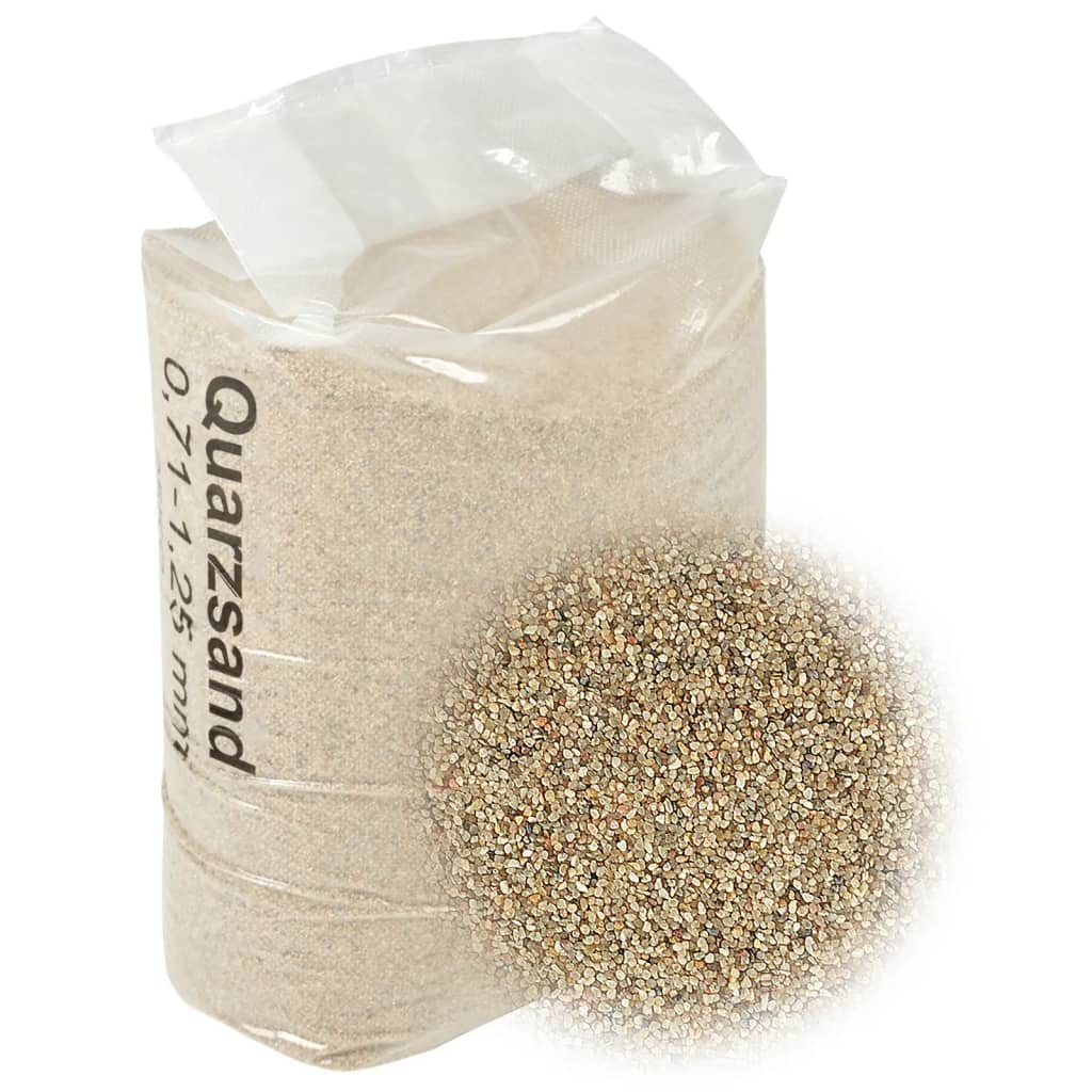 Vidaxxl sable filtrant 25 kg 0,71-1,25 mm