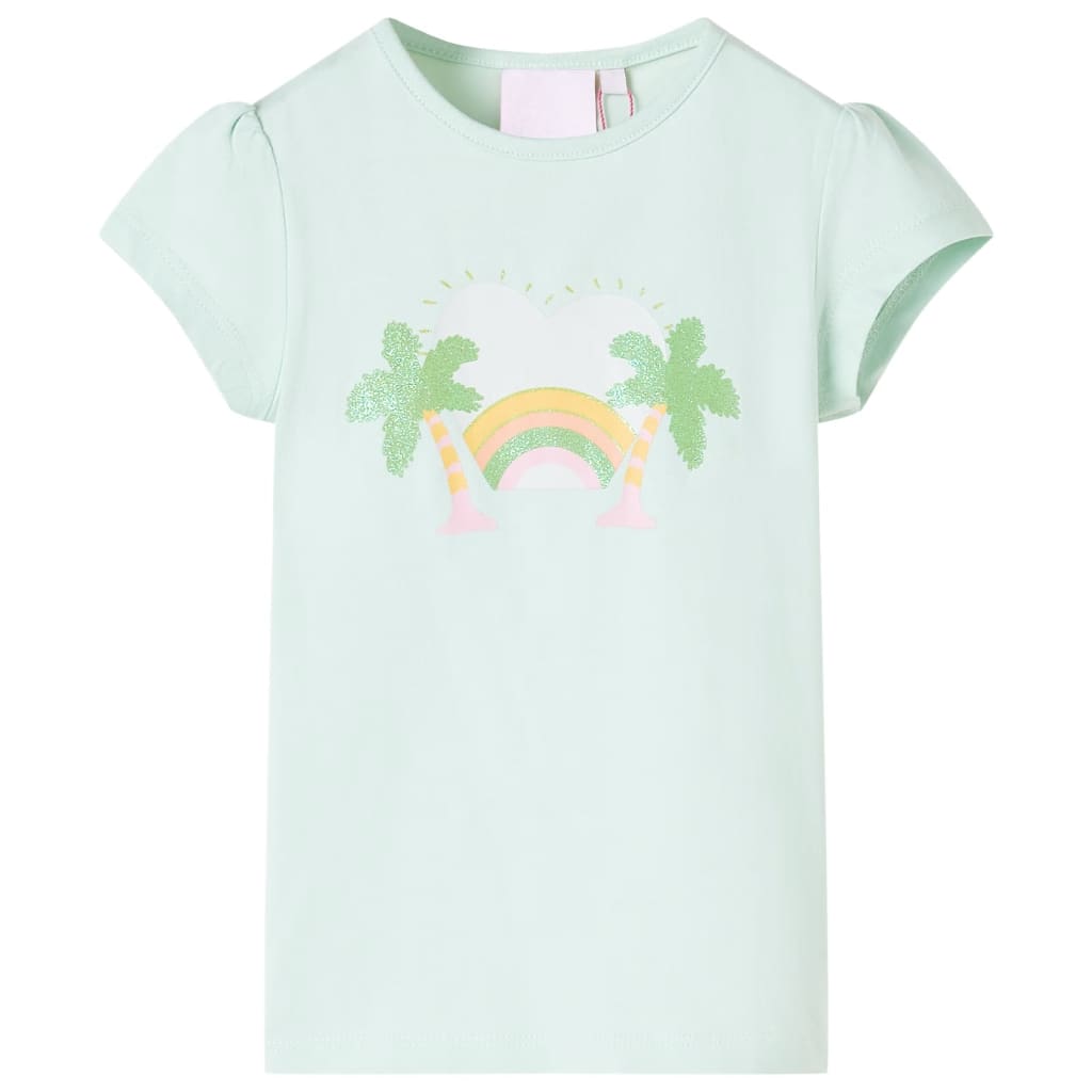 VidaXL Chemise enfant 92 menthe clair