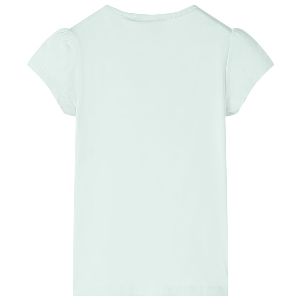 VidaXL Chemise enfant 128 menthe clair