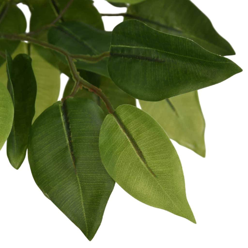 VidaXL Plante artificielle ficus 1260 feuilles 200 cm vert
