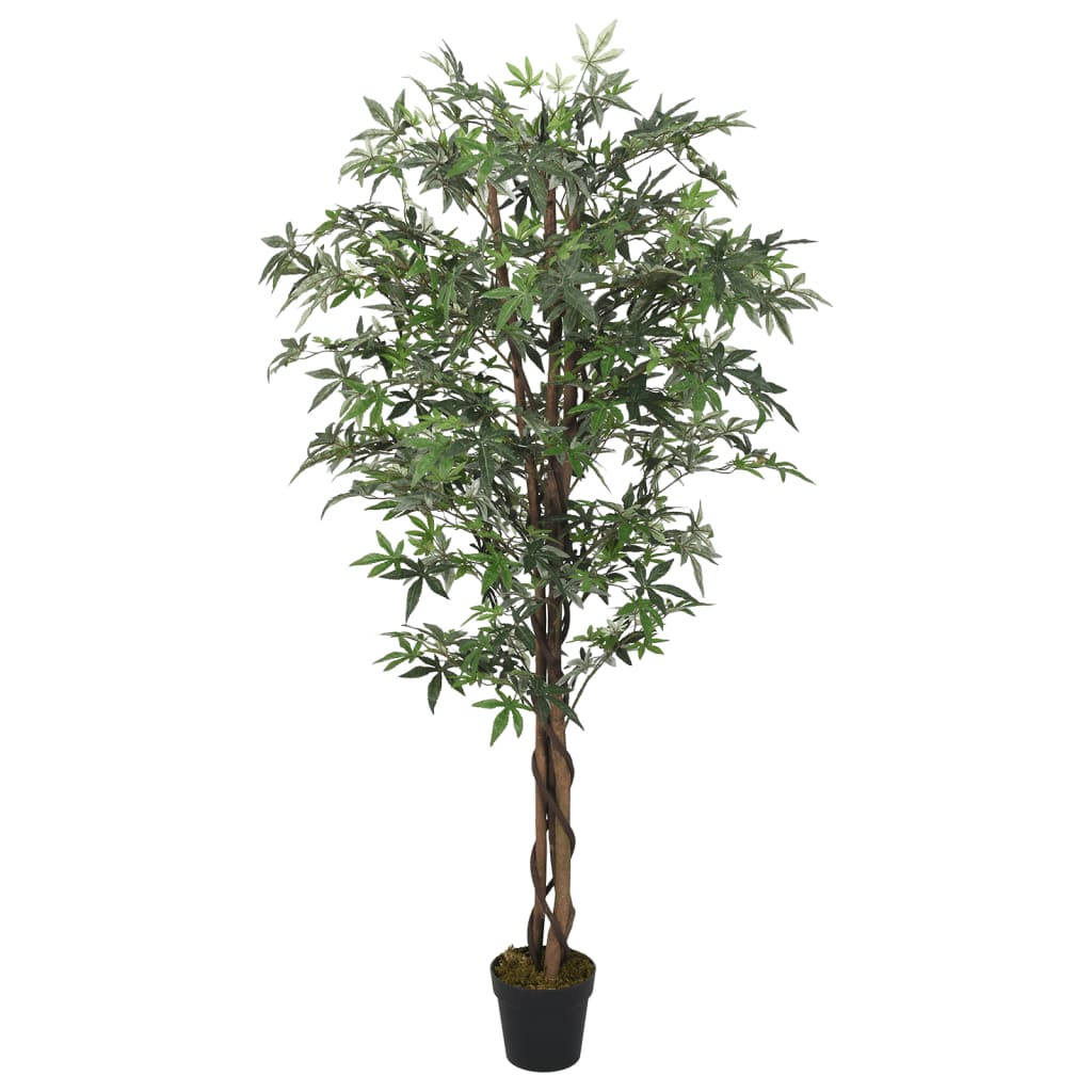 Vidaxx plante artificielle érable 224 feuilles 80 cm vert