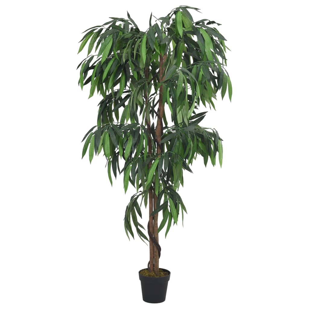VidaXL Plante de manguier artificielle 1050 feuilles 200 cm vert