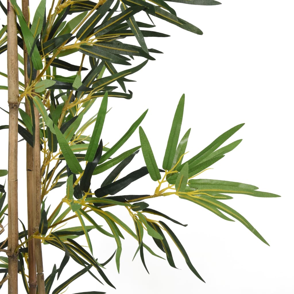 VidaXL Plante artificielle bambou 1104 feuilles 180 cm vert