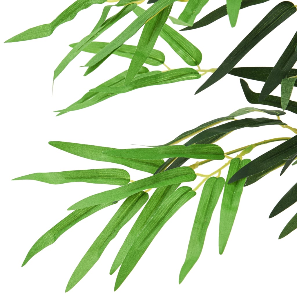 Vidaxx plante artificielle bambou 828 feuilles 150 cm vert