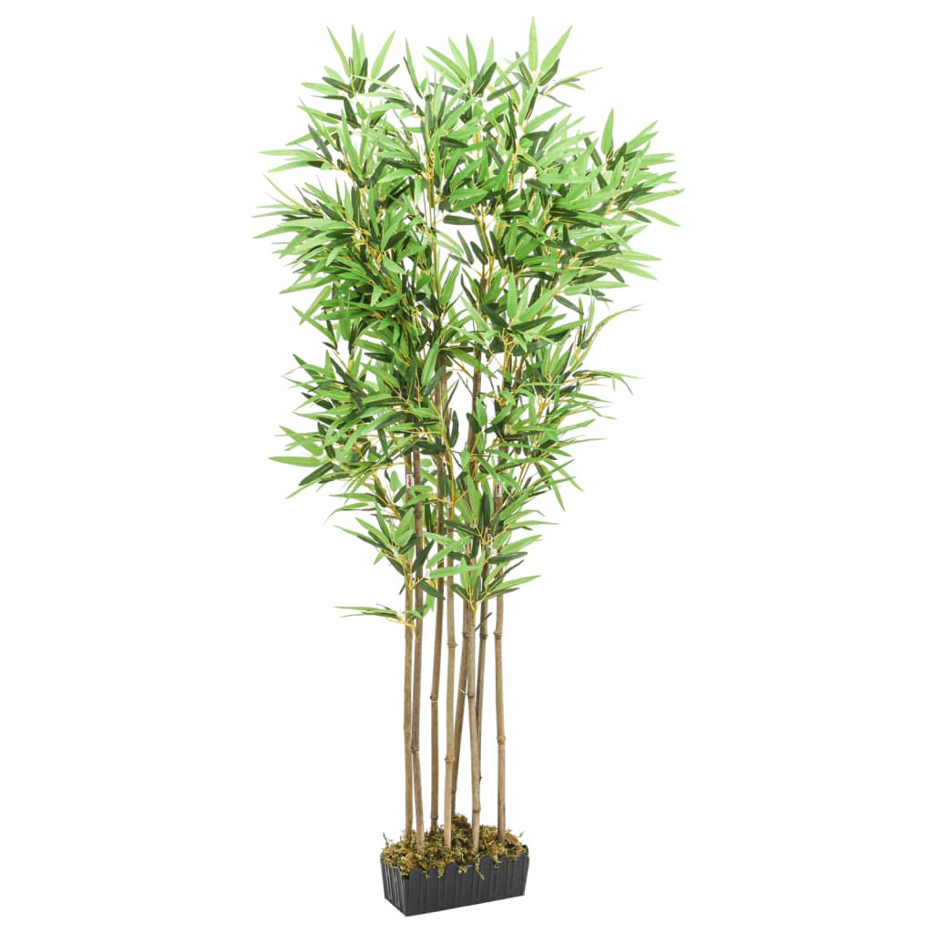 Vidaxx plante artificielle bambou 1288 feuilles 180 cm vert